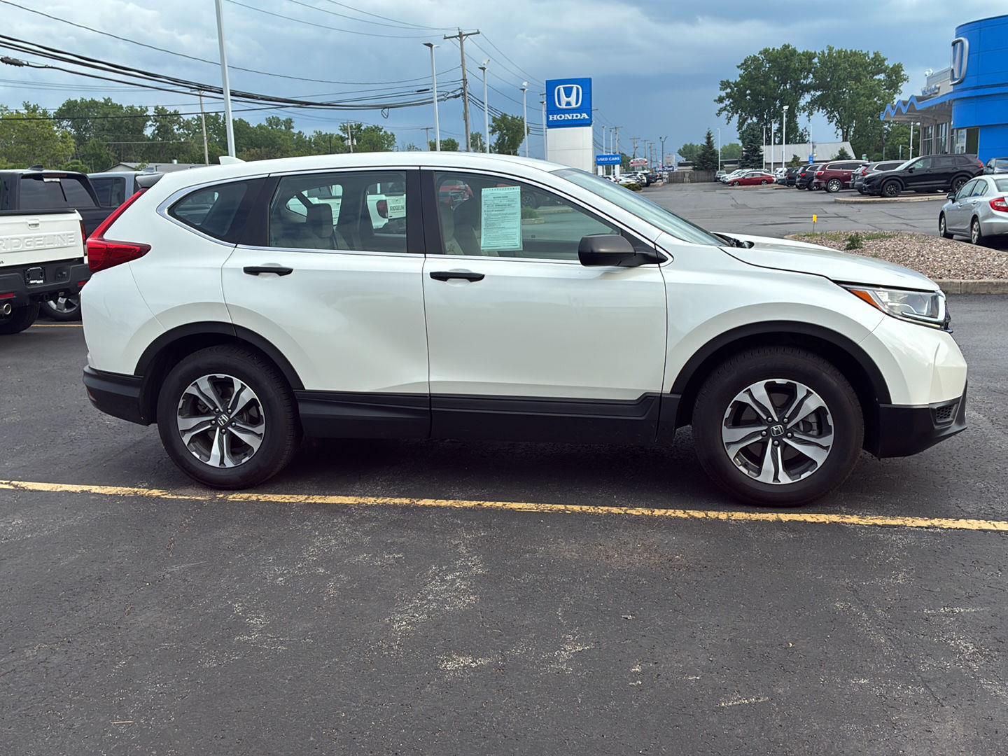 Used 2018 White Diamond Pearl Honda LX image 14