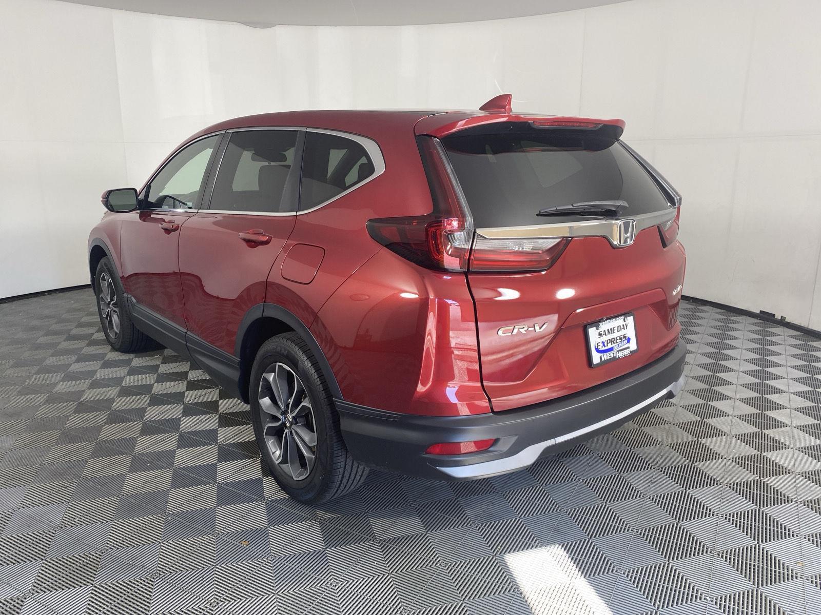 Used 2021 Radiant Red Metallic Honda EX image 5