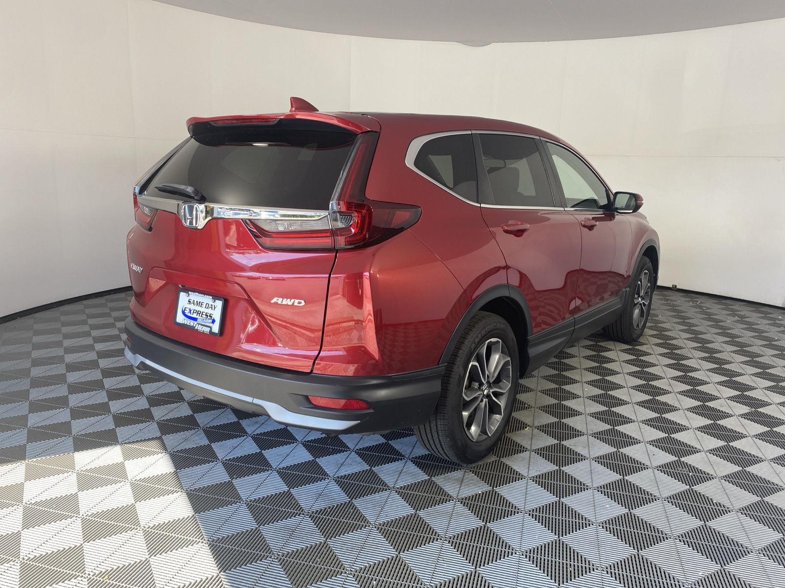 Used 2021 Radiant Red Metallic Honda EX image 8