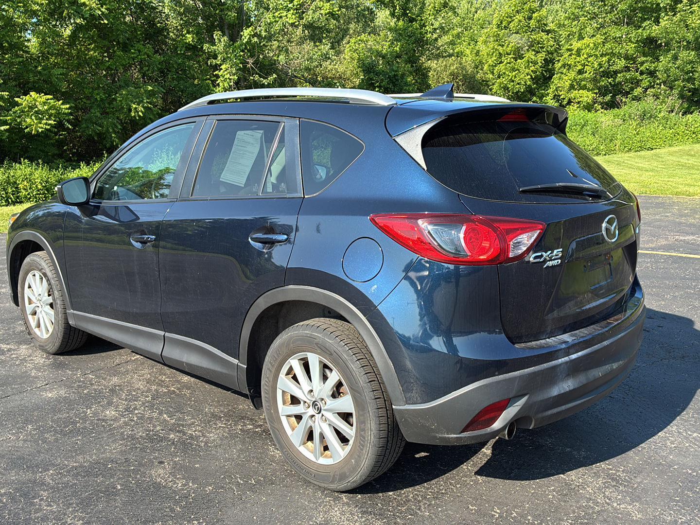 Used 2016 Deep Crystal Blue Mica Mazda Touring image 18