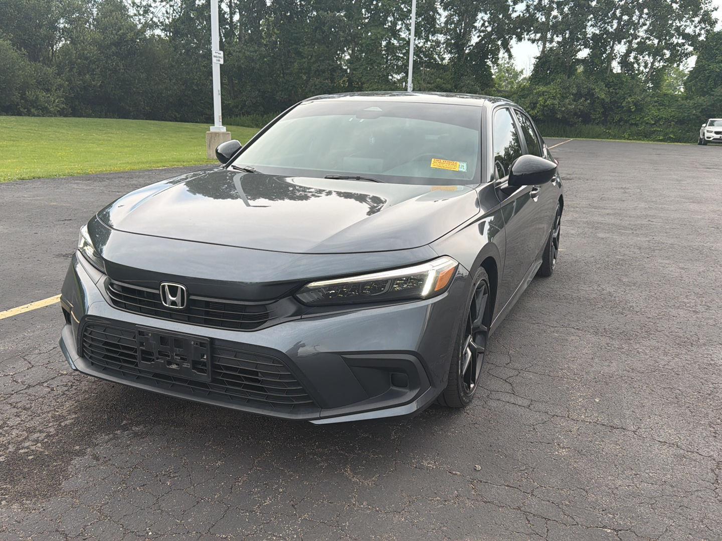 Used 2024 Meteorite Gray Metallic Honda Sport image 2