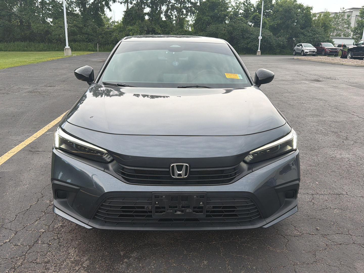 Used 2024 Meteorite Gray Metallic Honda Sport image 3