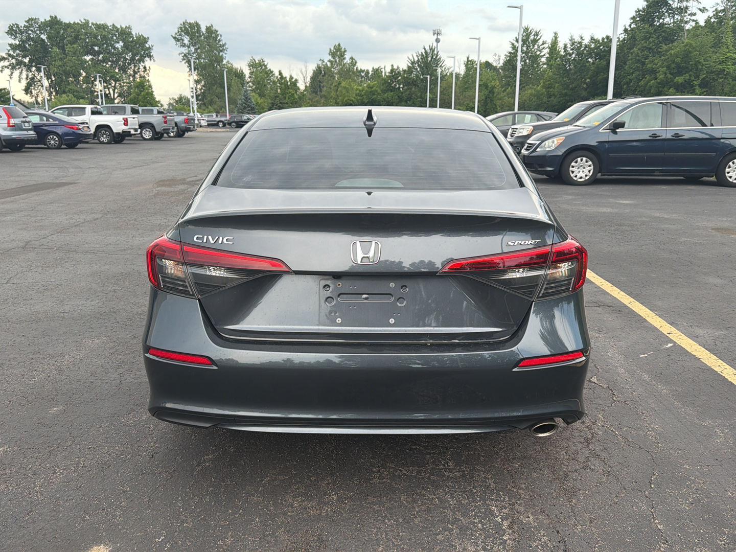 Used 2024 Meteorite Gray Metallic Honda Sport image 7