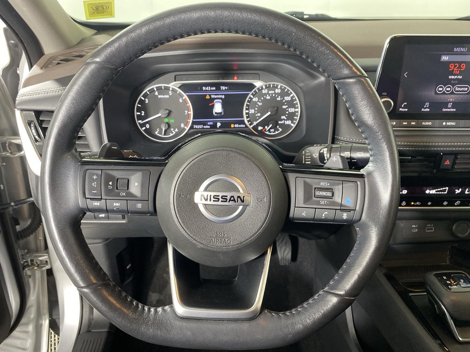 Used 2021 Brilliant Silver Metallic Nissan SV image 15