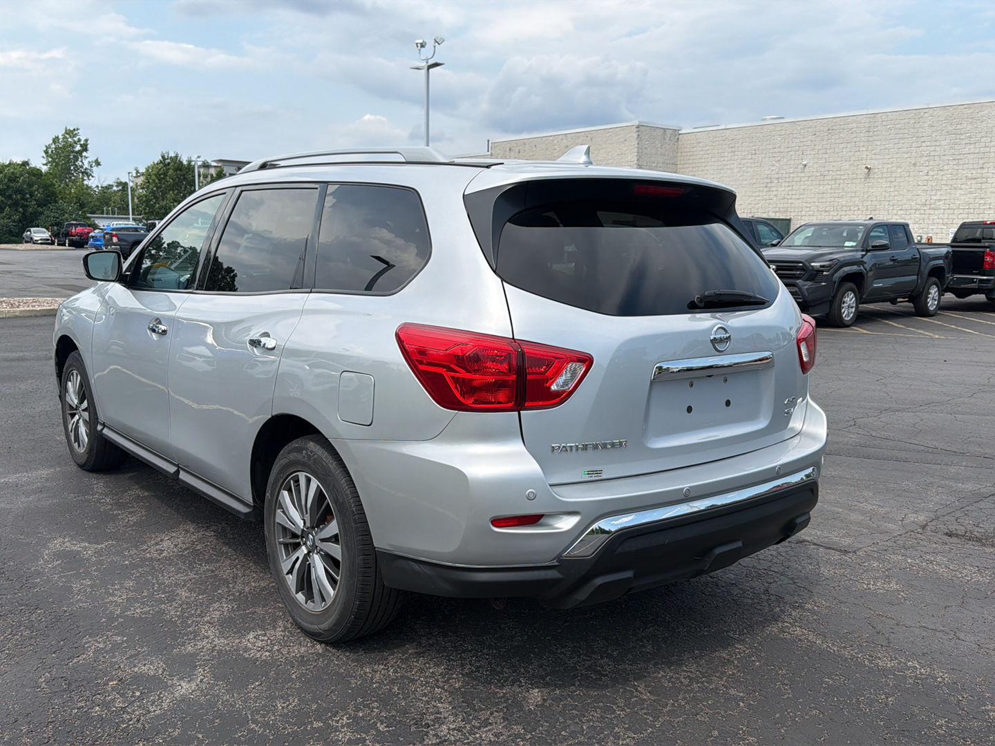 Used 2019 Brilliant Silver Metallic Nissan SV image 8