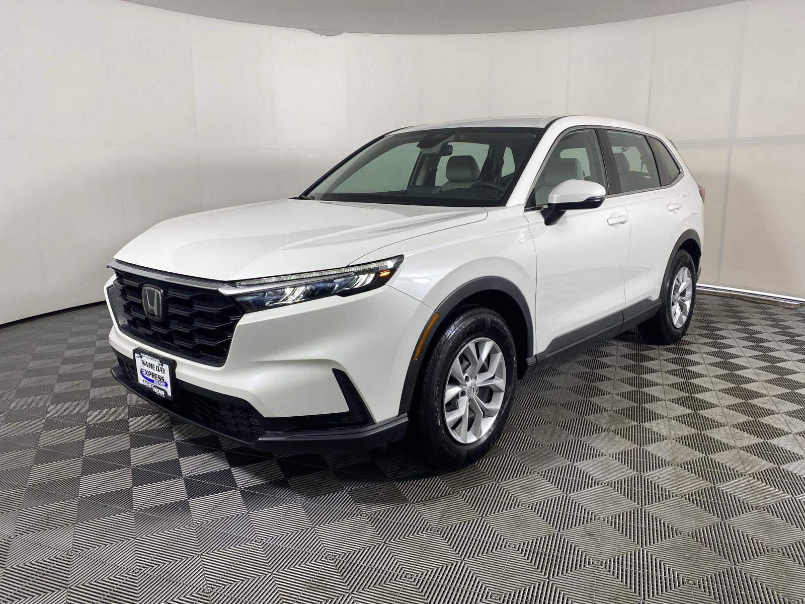 Certified Used 2023 Platinum White Pearl Honda LX image 3