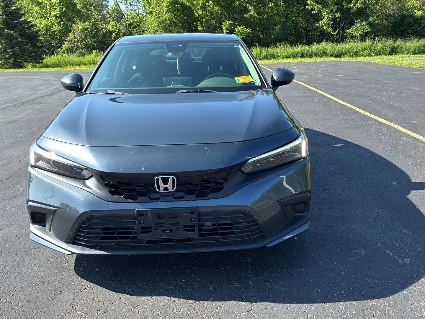 Certified Used 2023 Meteorite Gray Metallic Honda LX image 12