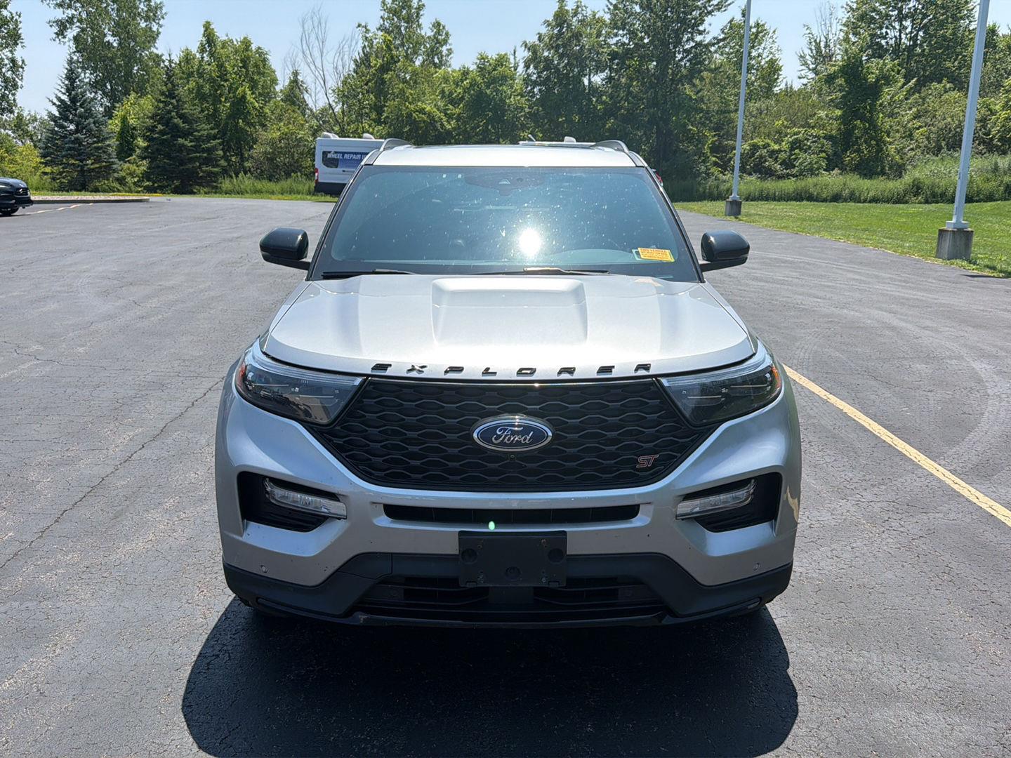 Used 2021 Iconic Silver Ford ST image 2