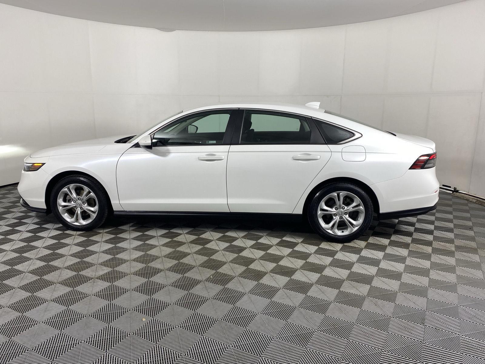 Certified Used 2023 Platinum White Pearl Honda LX image 4