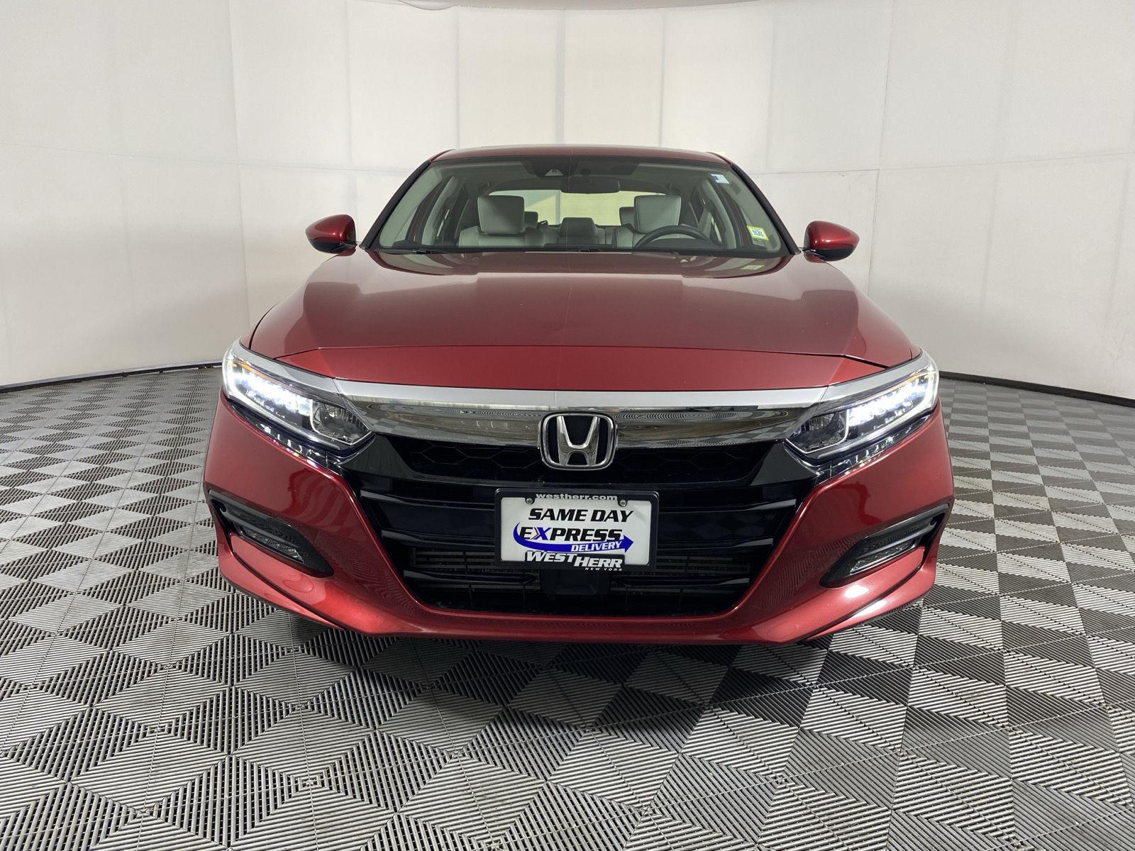 Used 2018 Radiant Red Metallic Honda EX 1.5T image 2