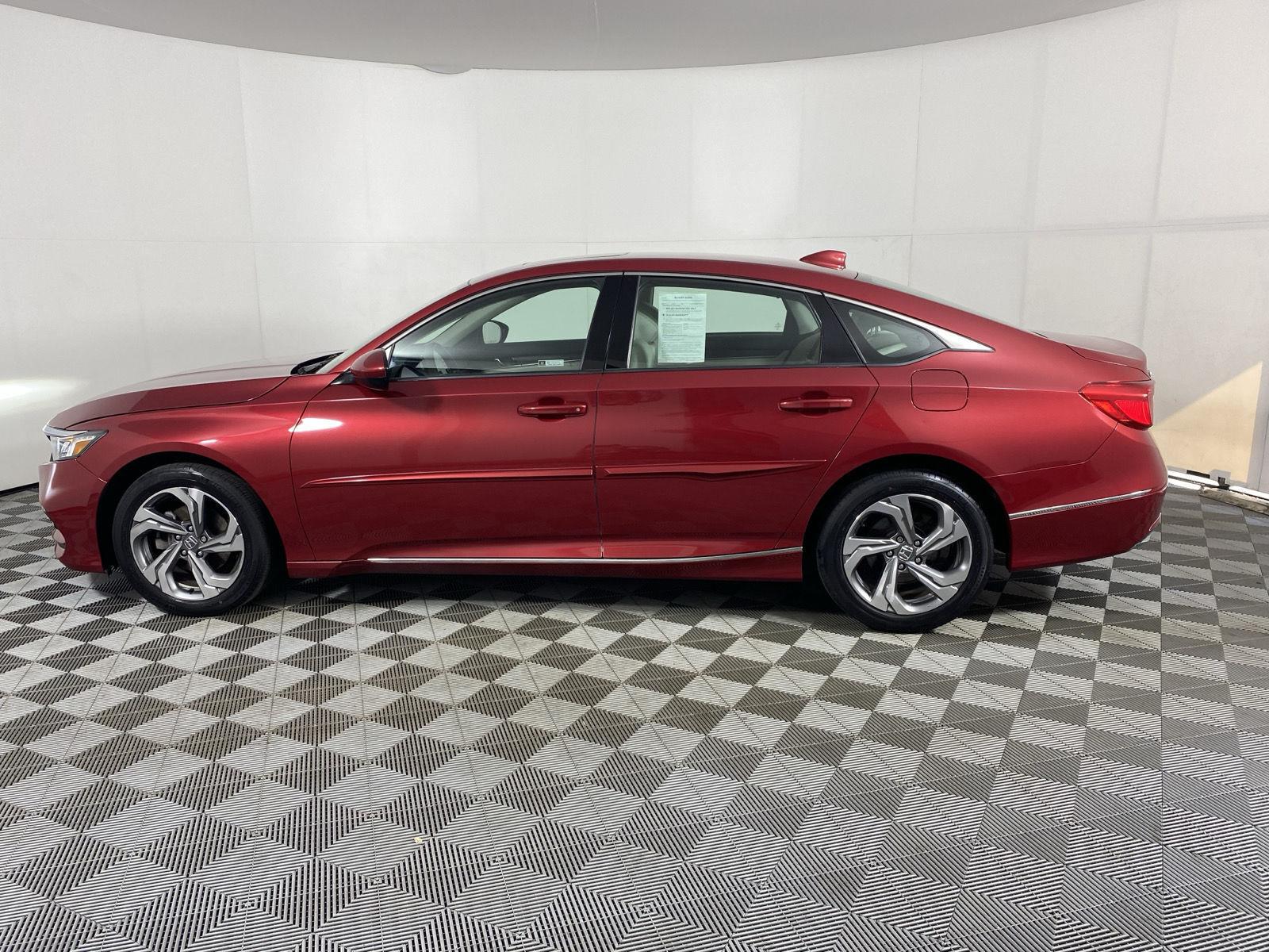 Used 2018 Radiant Red Metallic Honda EX 1.5T image 4