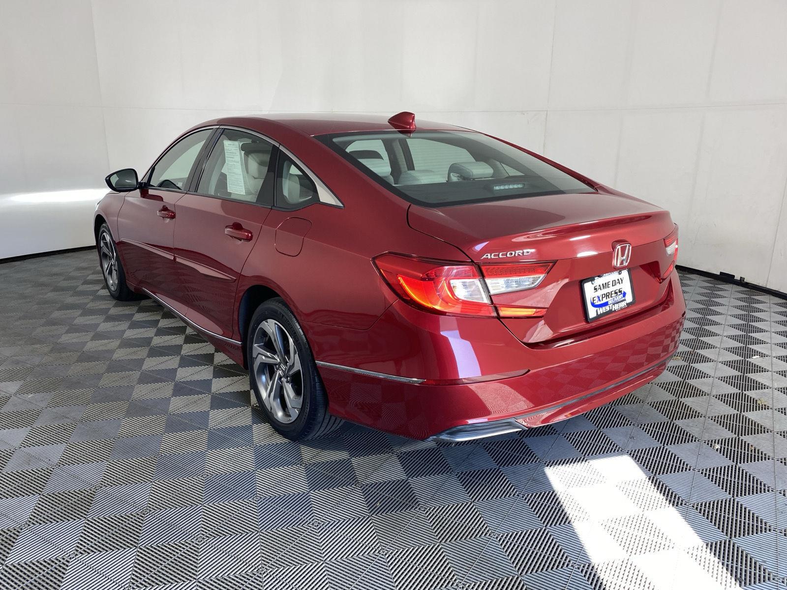 Used 2018 Radiant Red Metallic Honda EX 1.5T image 5