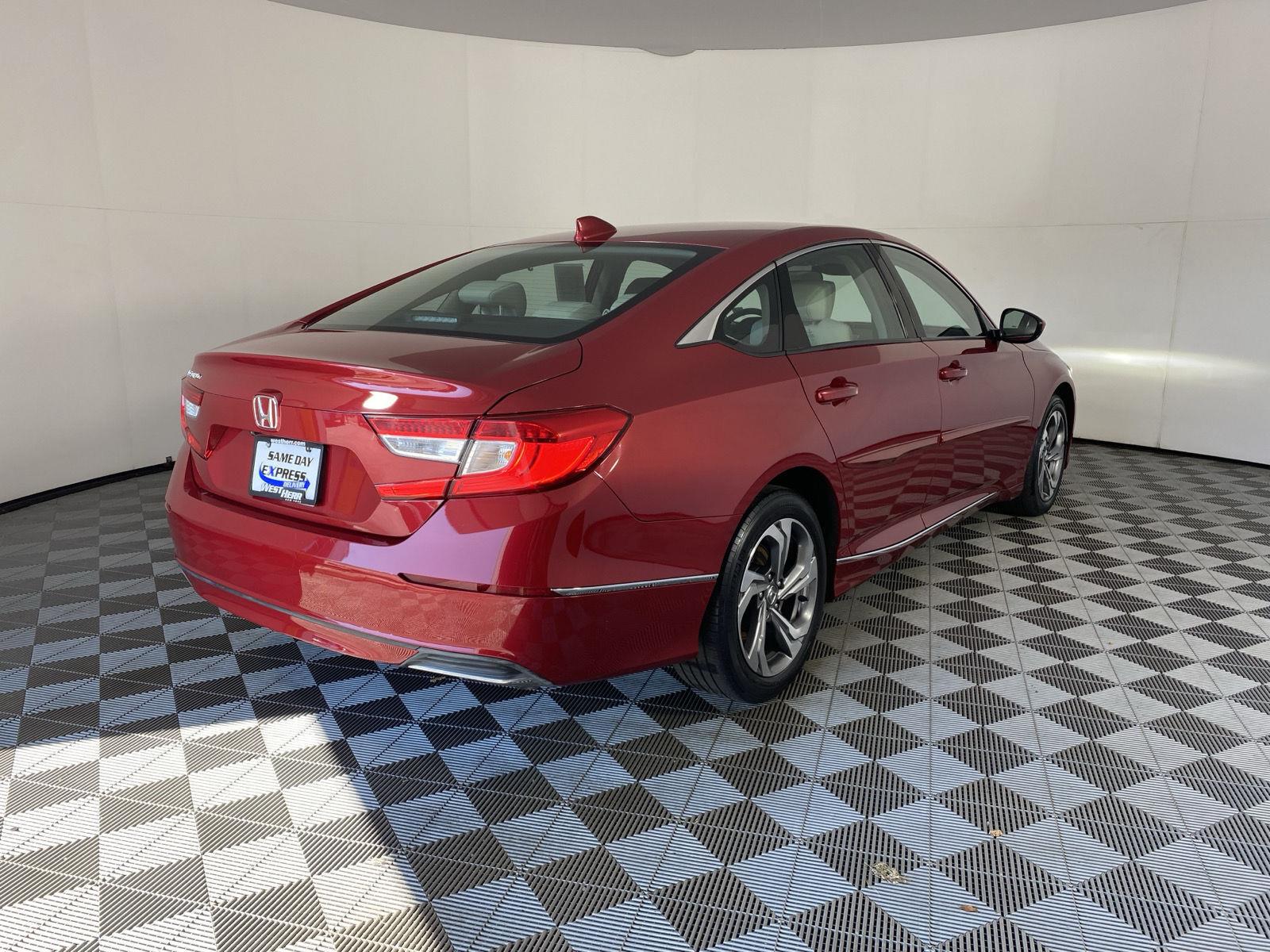 Used 2018 Radiant Red Metallic Honda EX 1.5T image 8