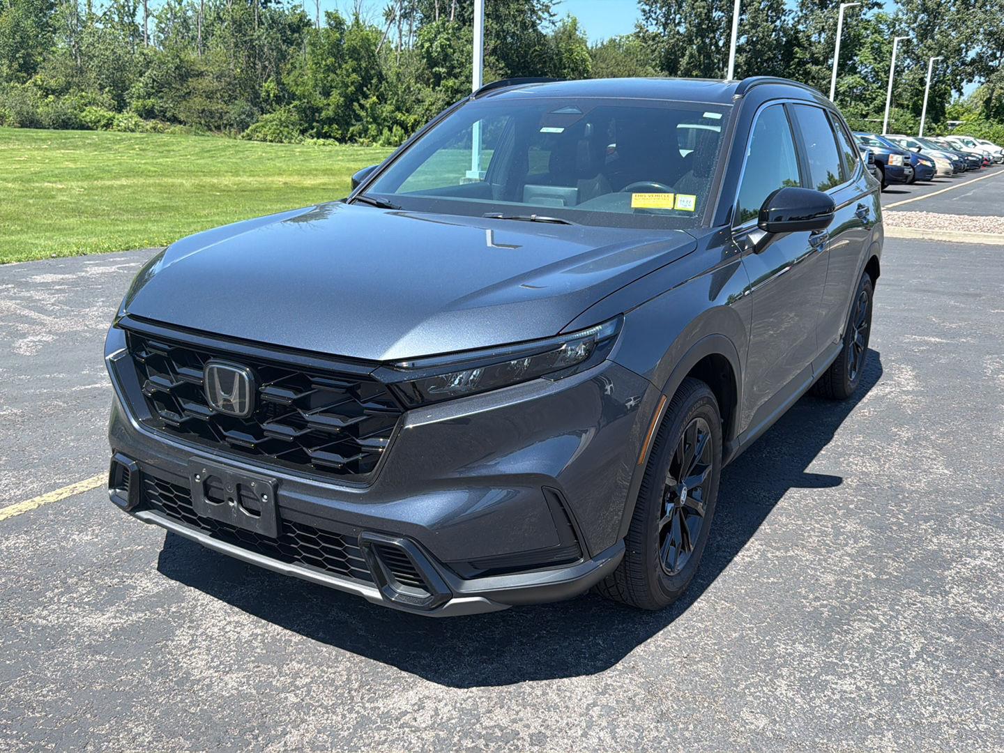Used 2024 Meteorite Gray Metallic Honda Sport image 2