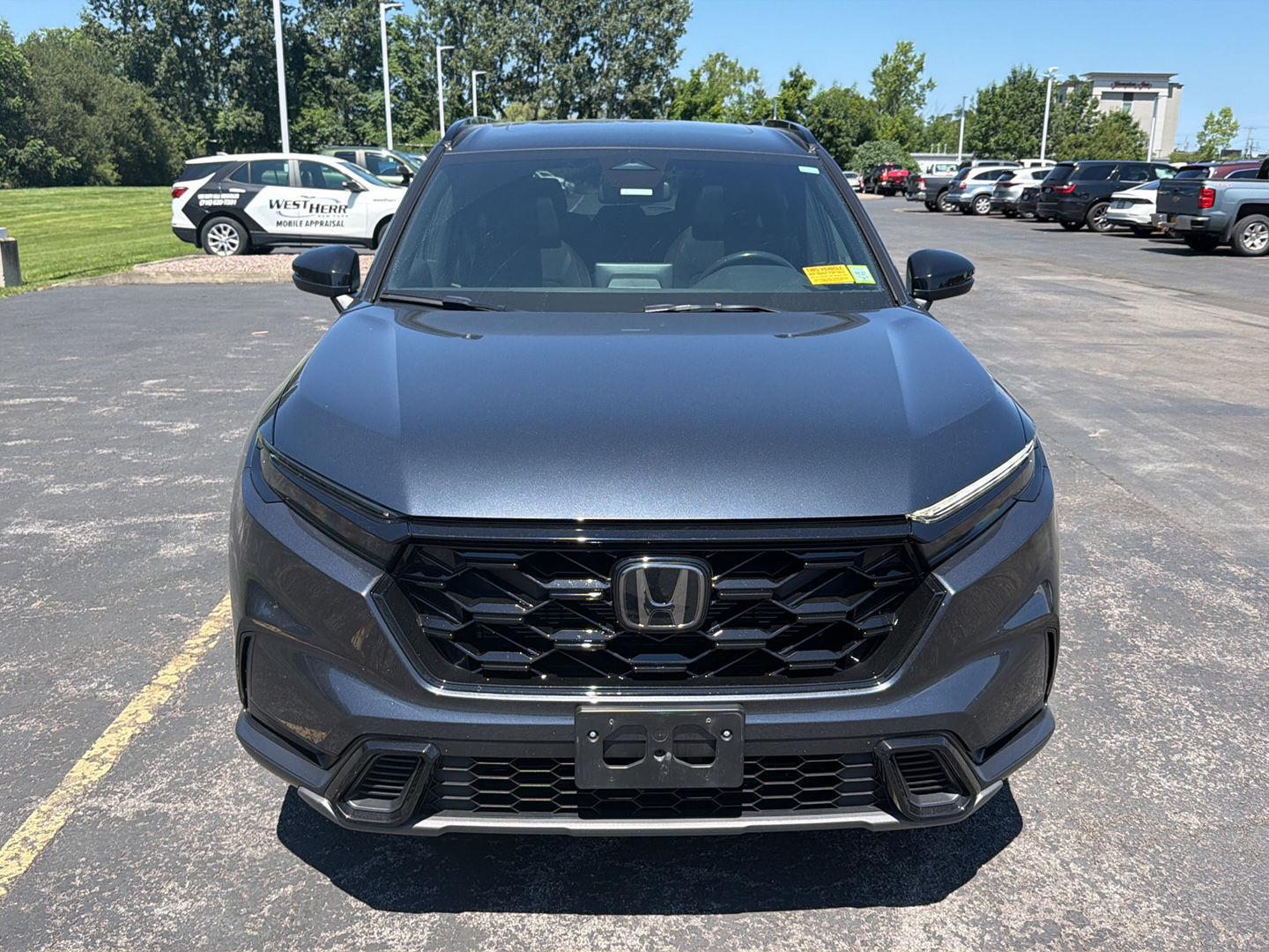 Used 2024 Meteorite Gray Metallic Honda Sport image 3