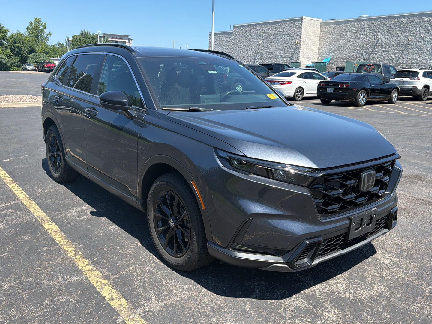 Used 2024 Meteorite Gray Metallic Honda Sport image 4