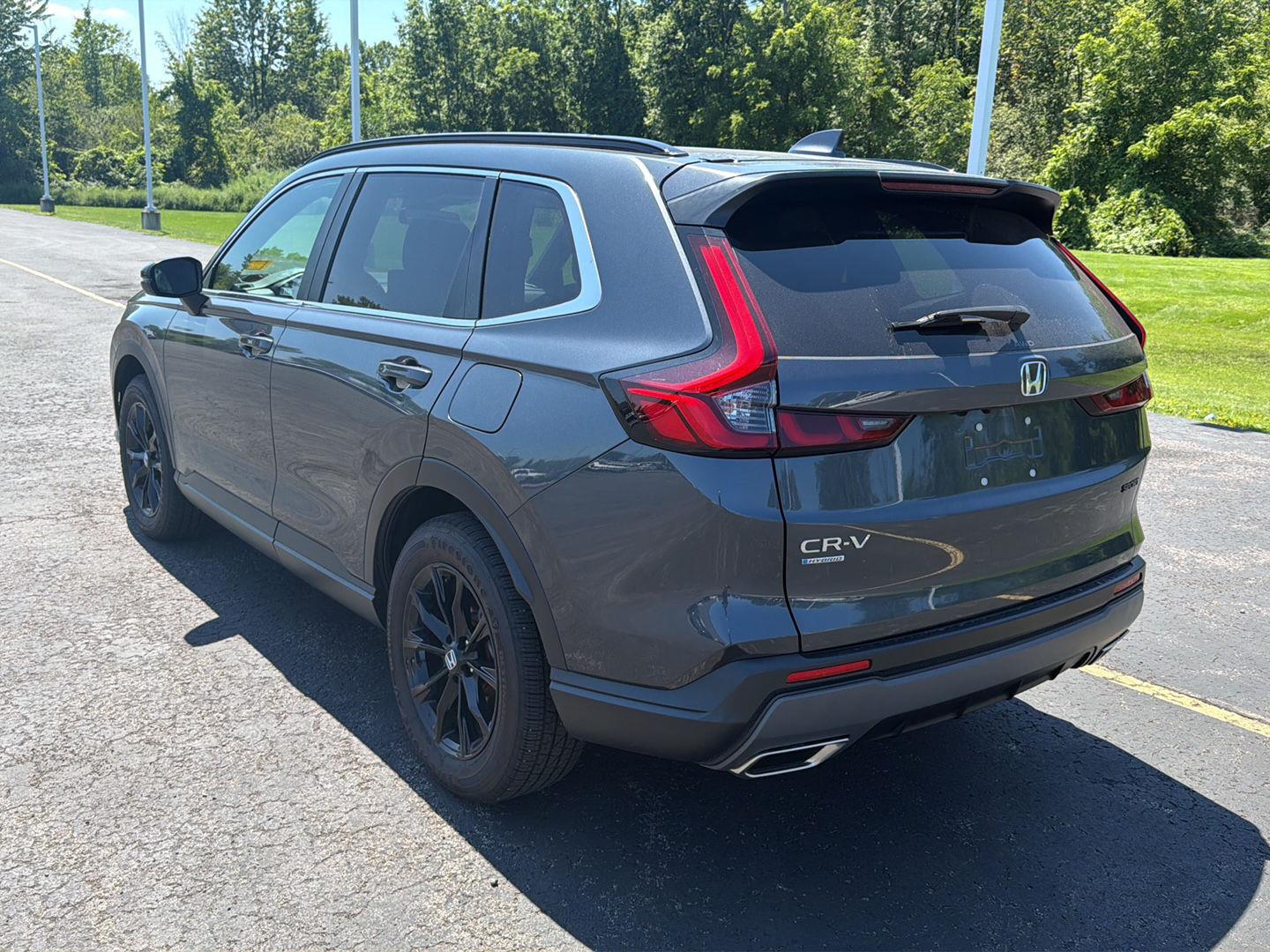 Used 2024 Meteorite Gray Metallic Honda Sport image 8