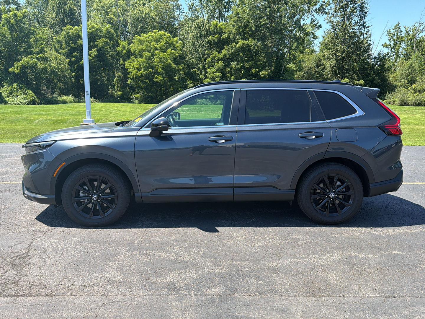 Used 2024 Meteorite Gray Metallic Honda Sport image 9