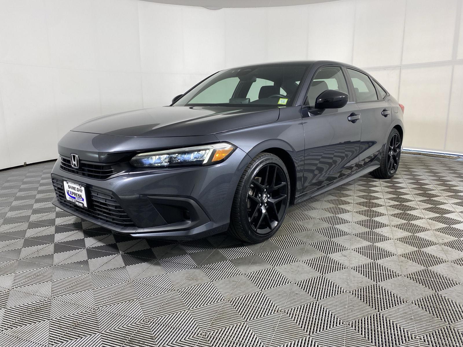 Used 2023 Meteorite Gray Metallic Honda Sport image 3