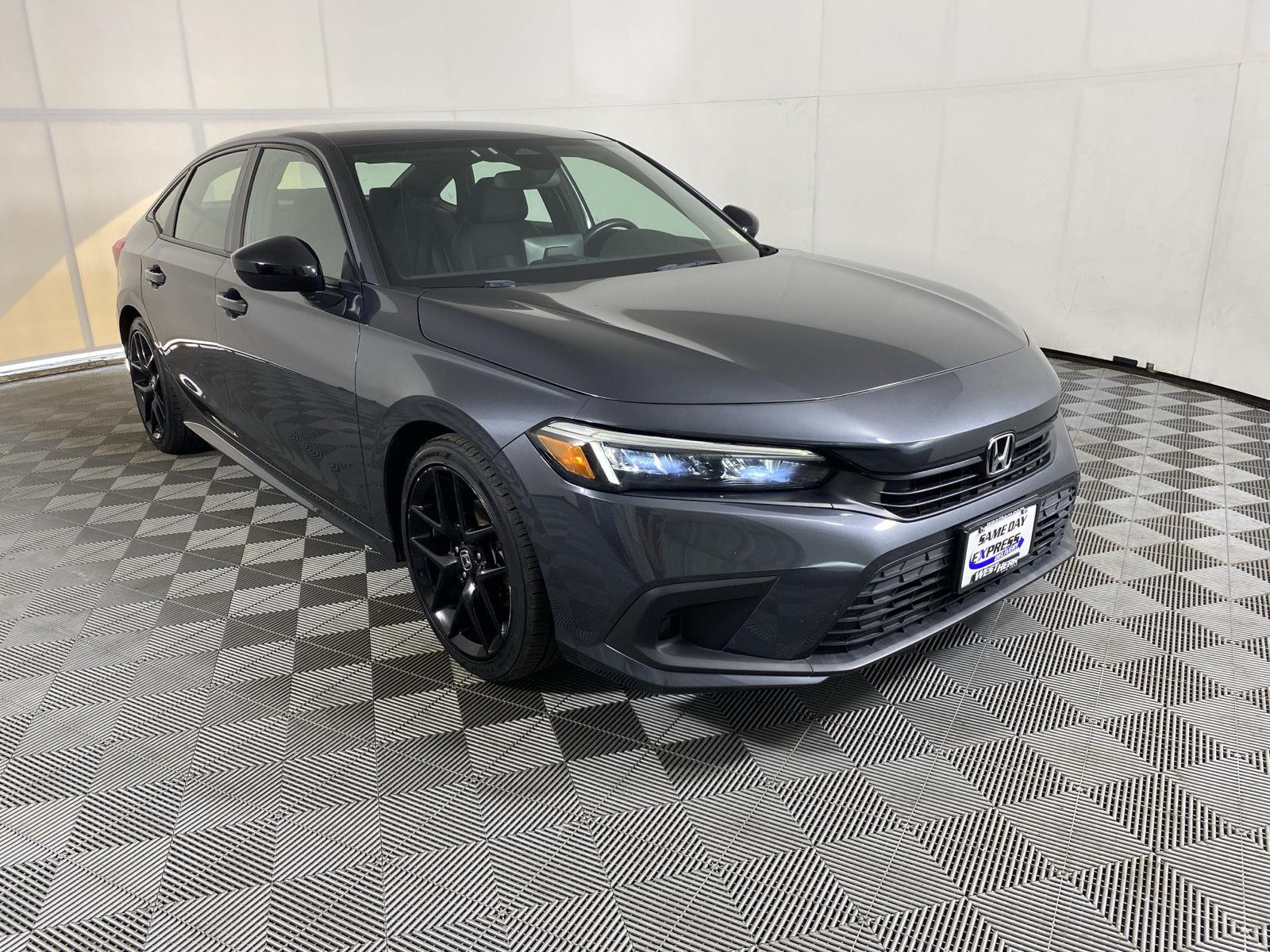 Used 2023 Meteorite Gray Metallic Honda Sport image 10
