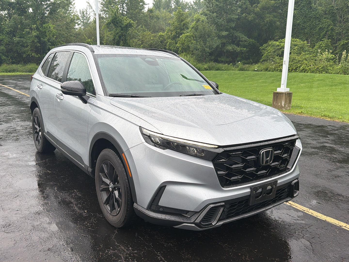 Certified Used 2024 Lunar Silver Metallic Honda Sport-L image 3