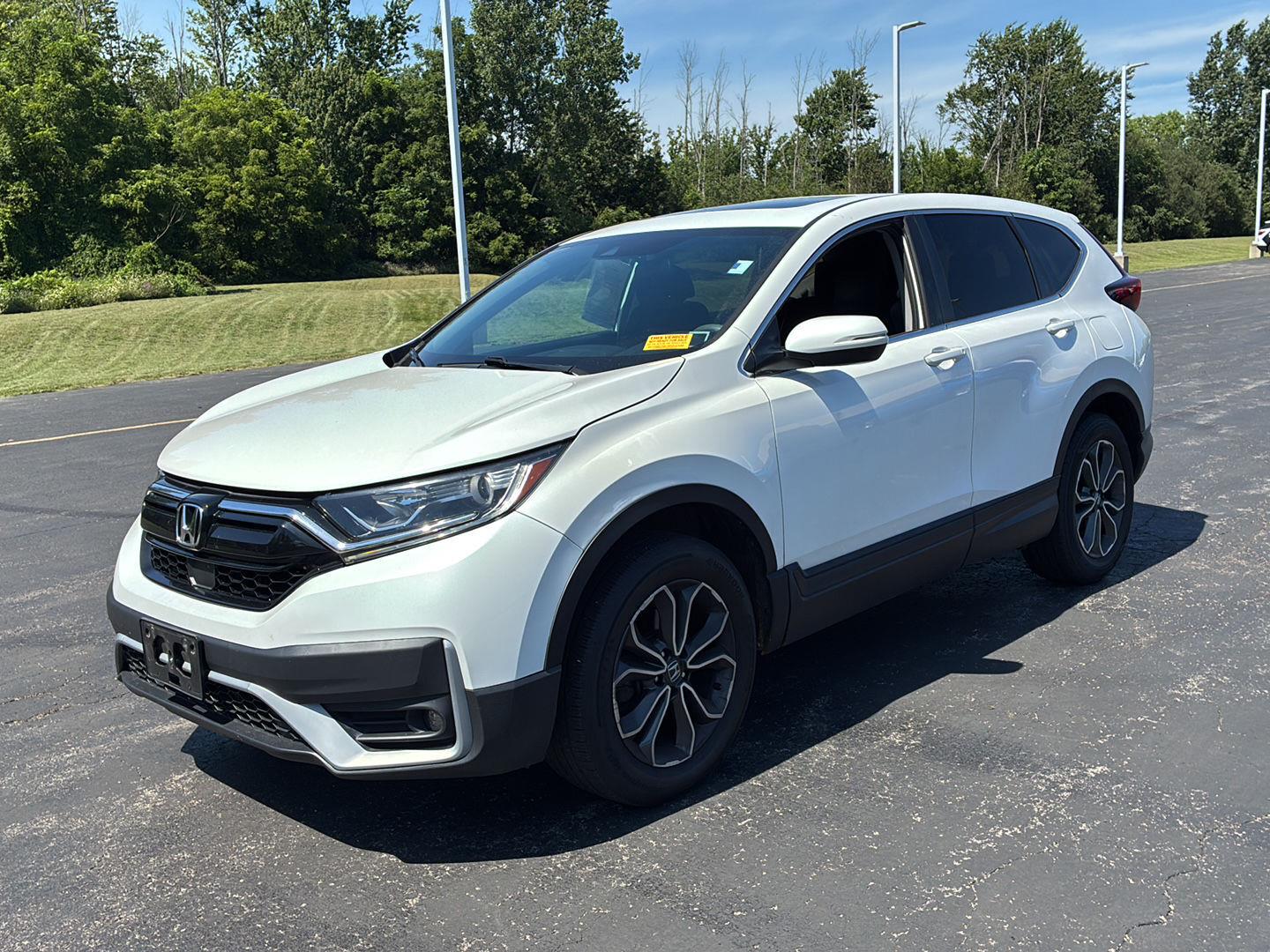 Used 2020 Platinum White Pearl Honda EX image 16