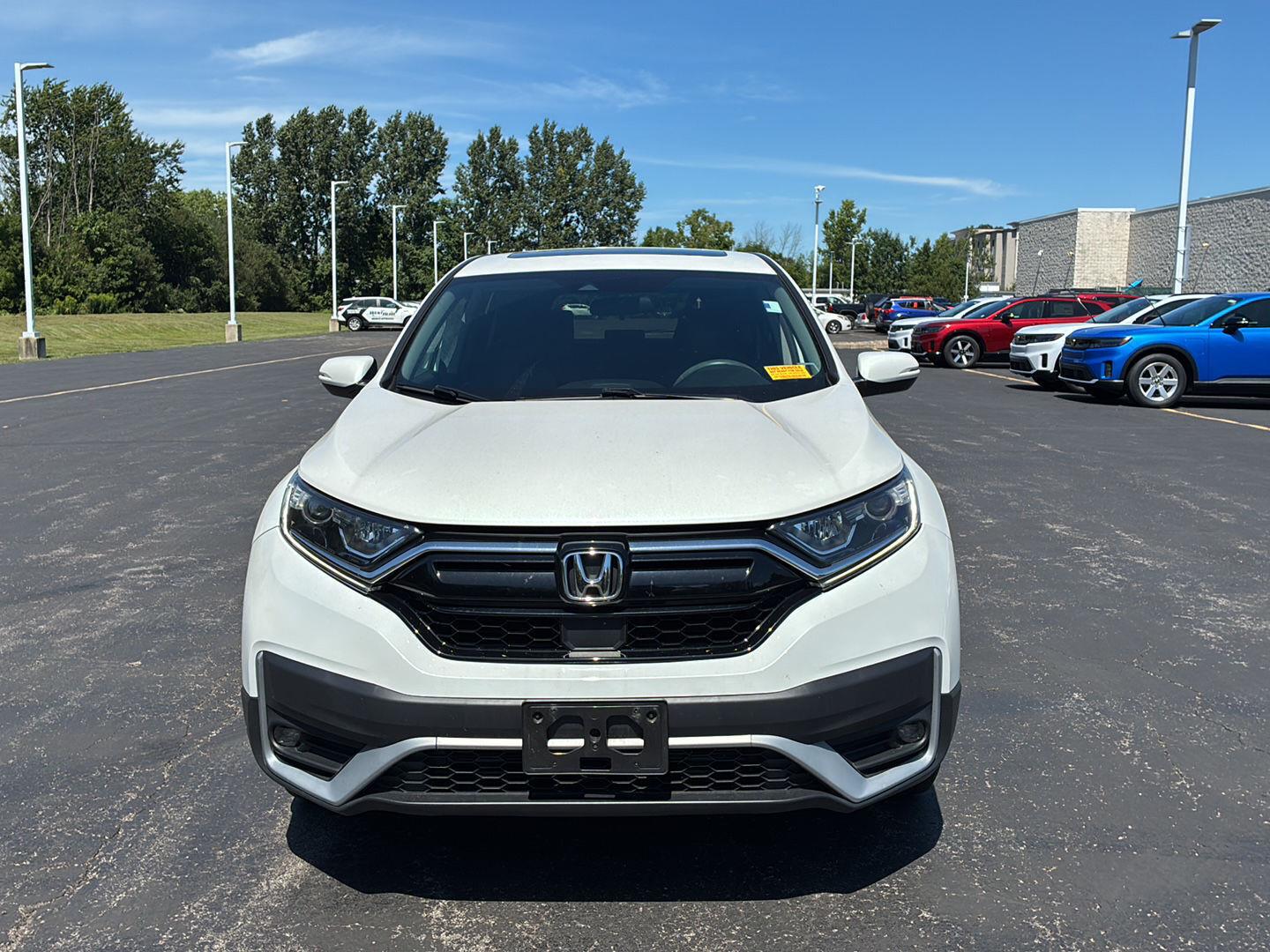 Used 2020 Platinum White Pearl Honda EX image 17
