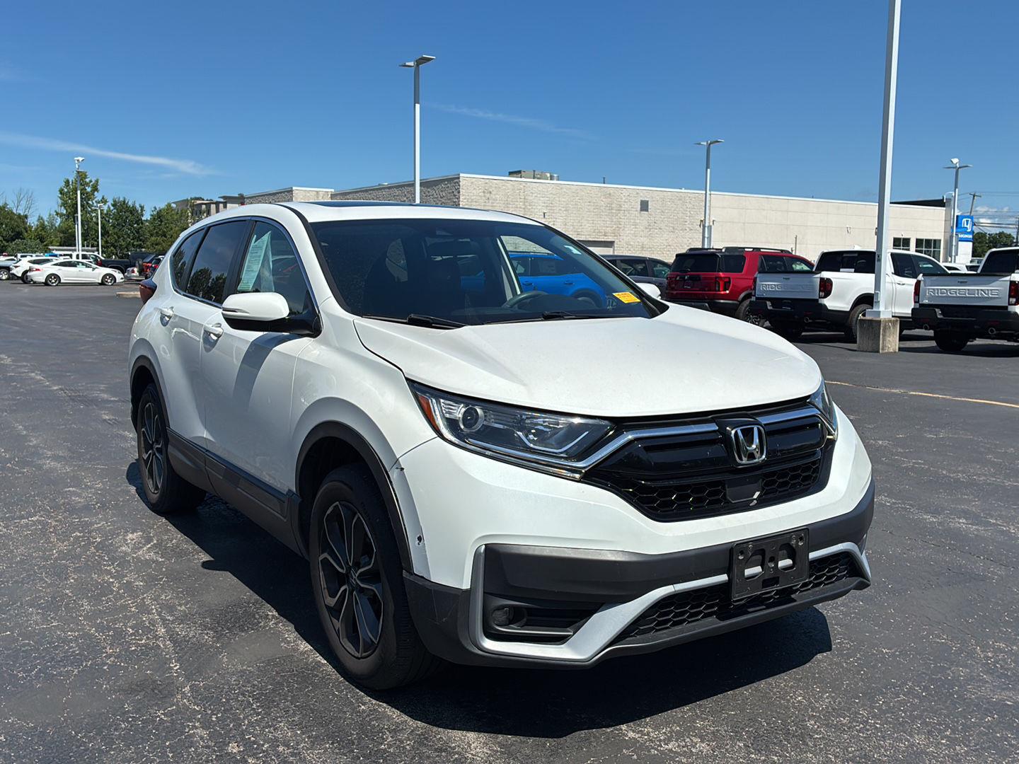 Used 2020 Platinum White Pearl Honda EX image 18