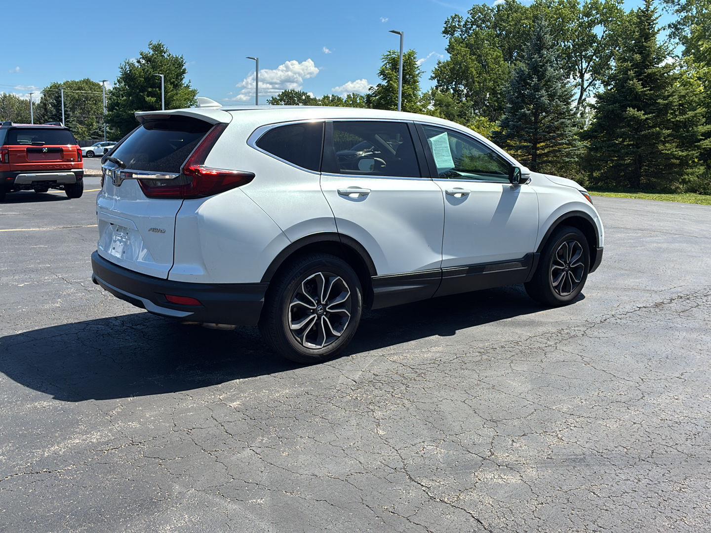 Used 2020 Platinum White Pearl Honda EX image 20