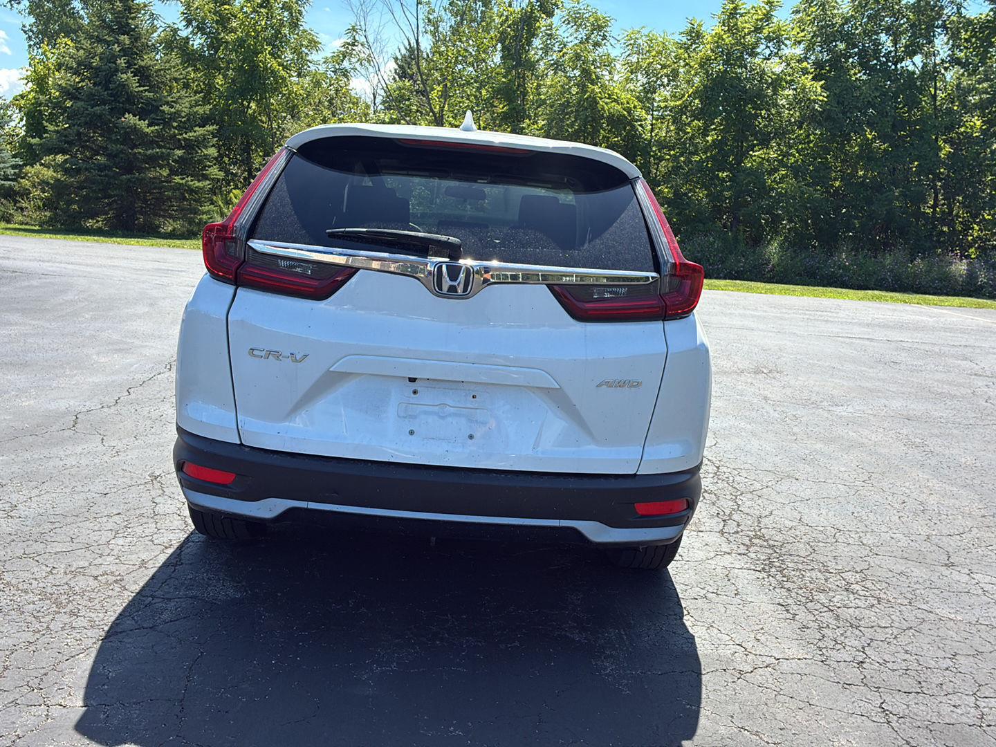 Used 2020 Platinum White Pearl Honda EX image 21