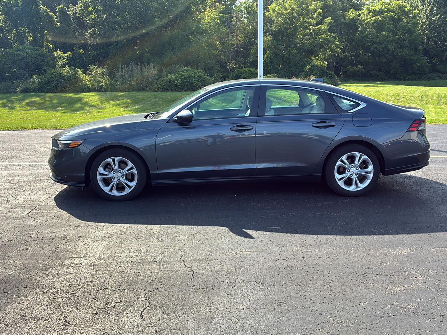 Used 2024 Meteorite Gray Metallic Honda LX image 15
