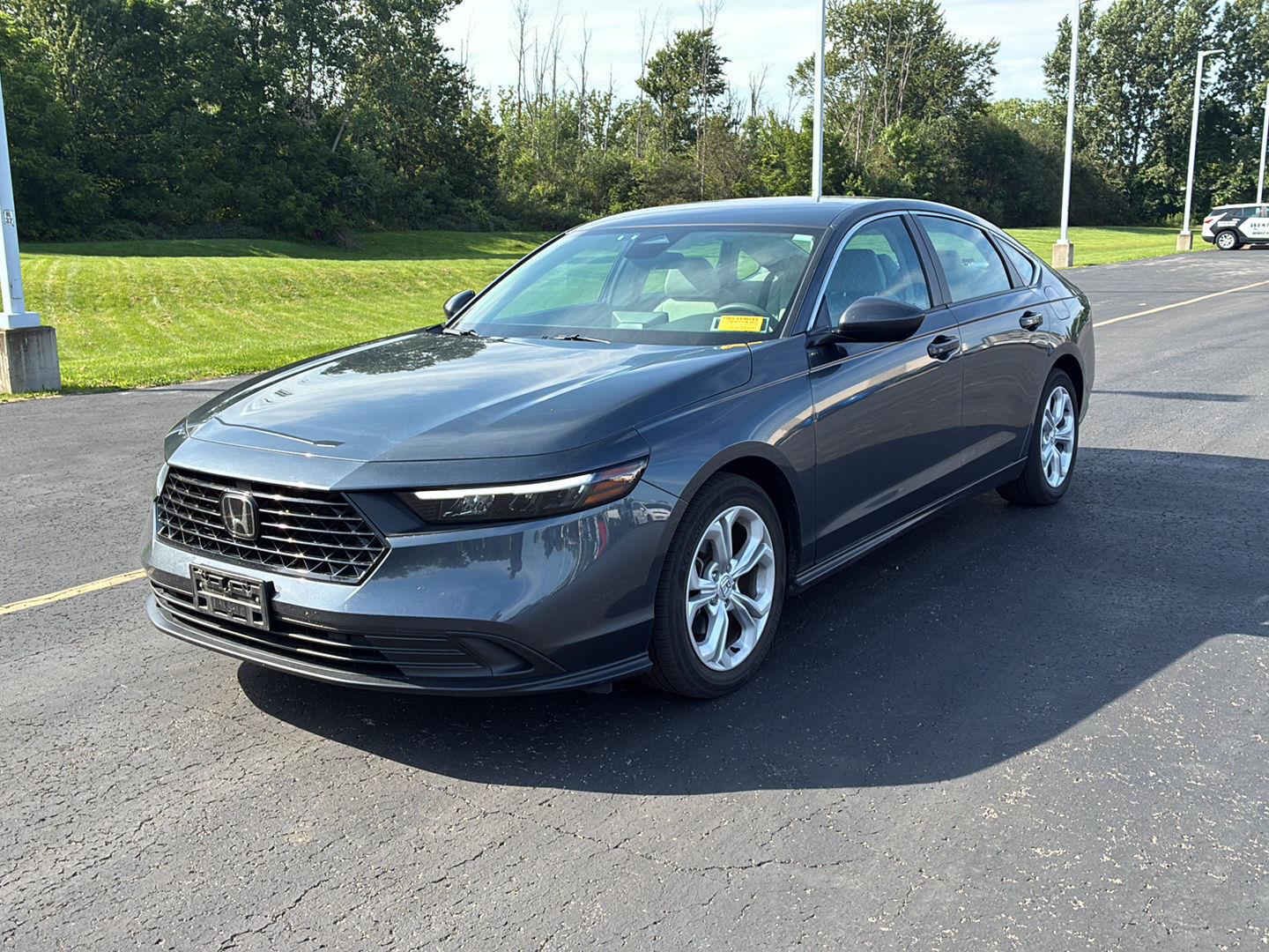 Used 2024 Meteorite Gray Metallic Honda LX image 16