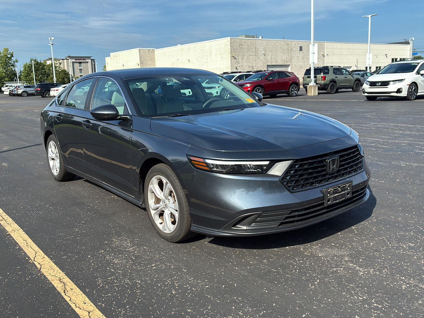Used 2024 Meteorite Gray Metallic Honda LX image 18