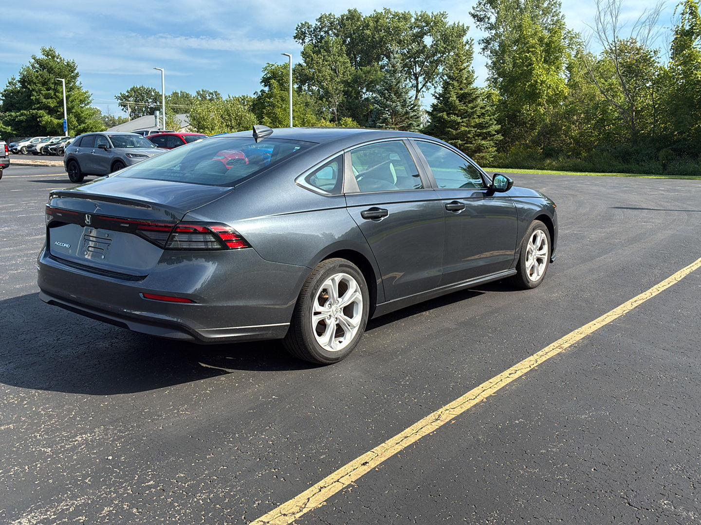 Used 2024 Meteorite Gray Metallic Honda LX image 20