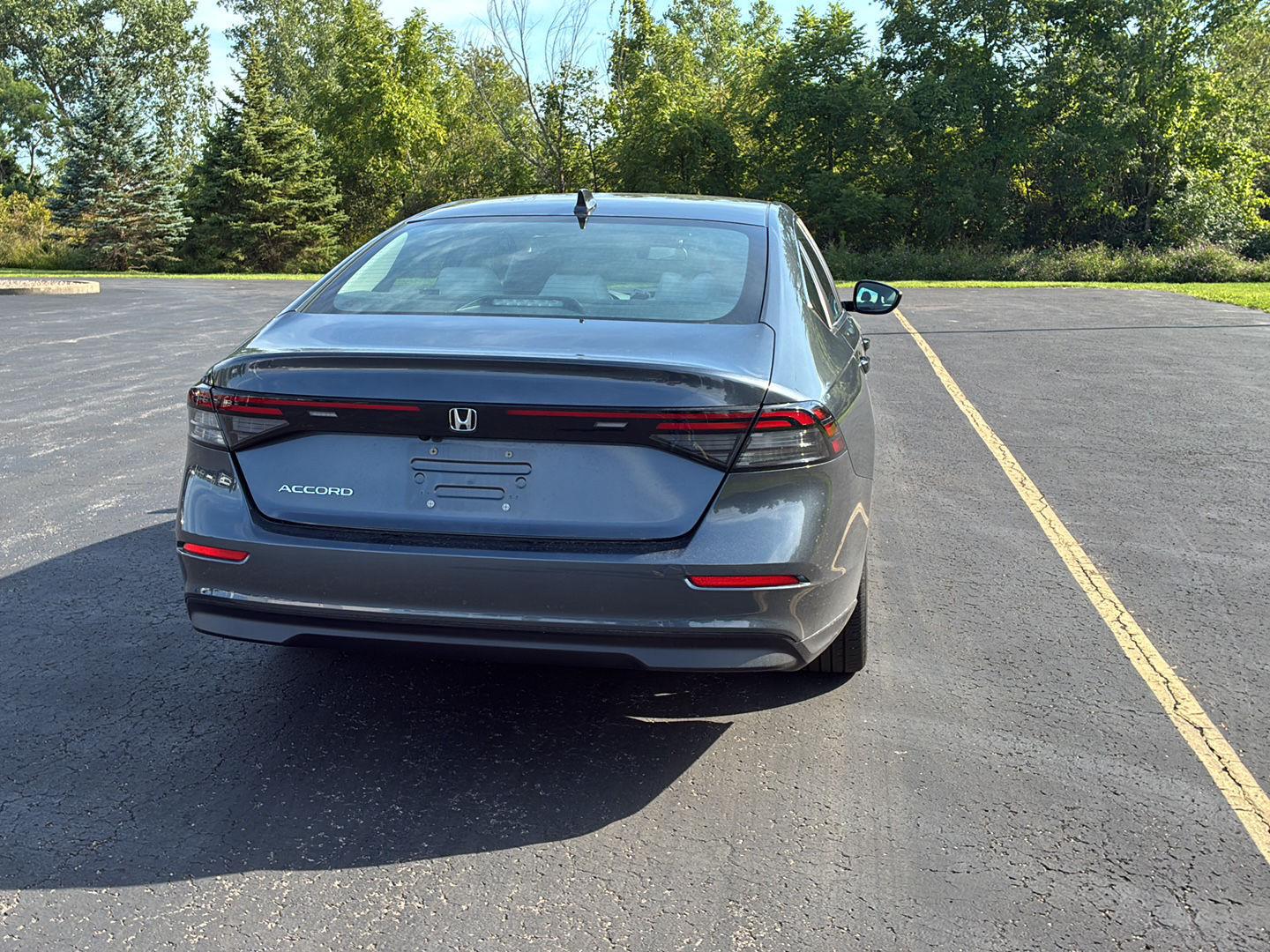 Used 2024 Meteorite Gray Metallic Honda LX image 21
