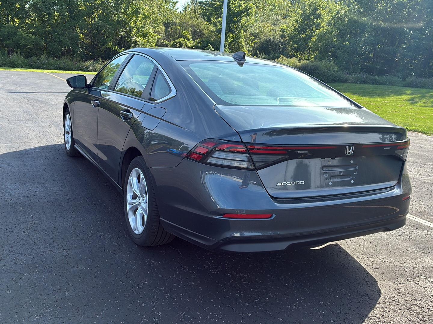 Used 2024 Meteorite Gray Metallic Honda LX image 22