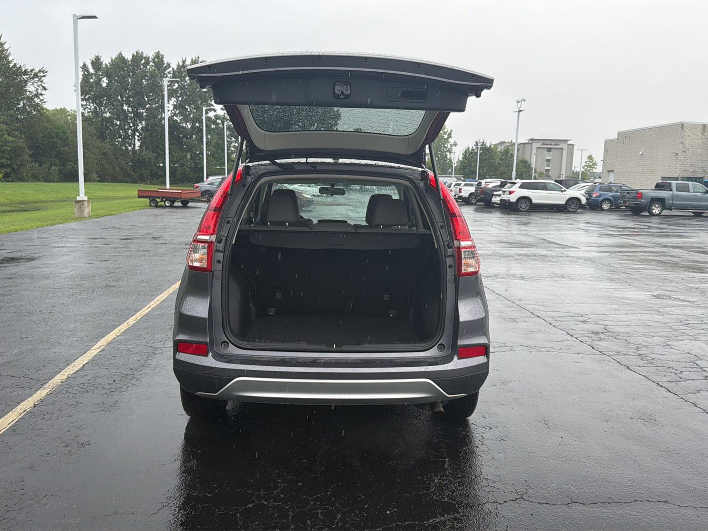 Used 2016 Modern Steel Metallic Honda EX image 12