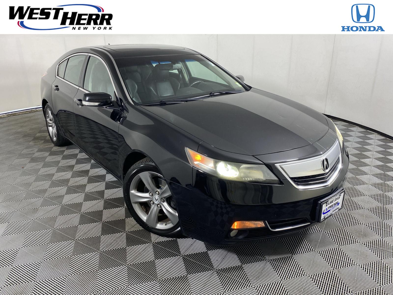Crystal Black Pearl 2013 Acura TL Sedan All-Wheel Drive Automatic