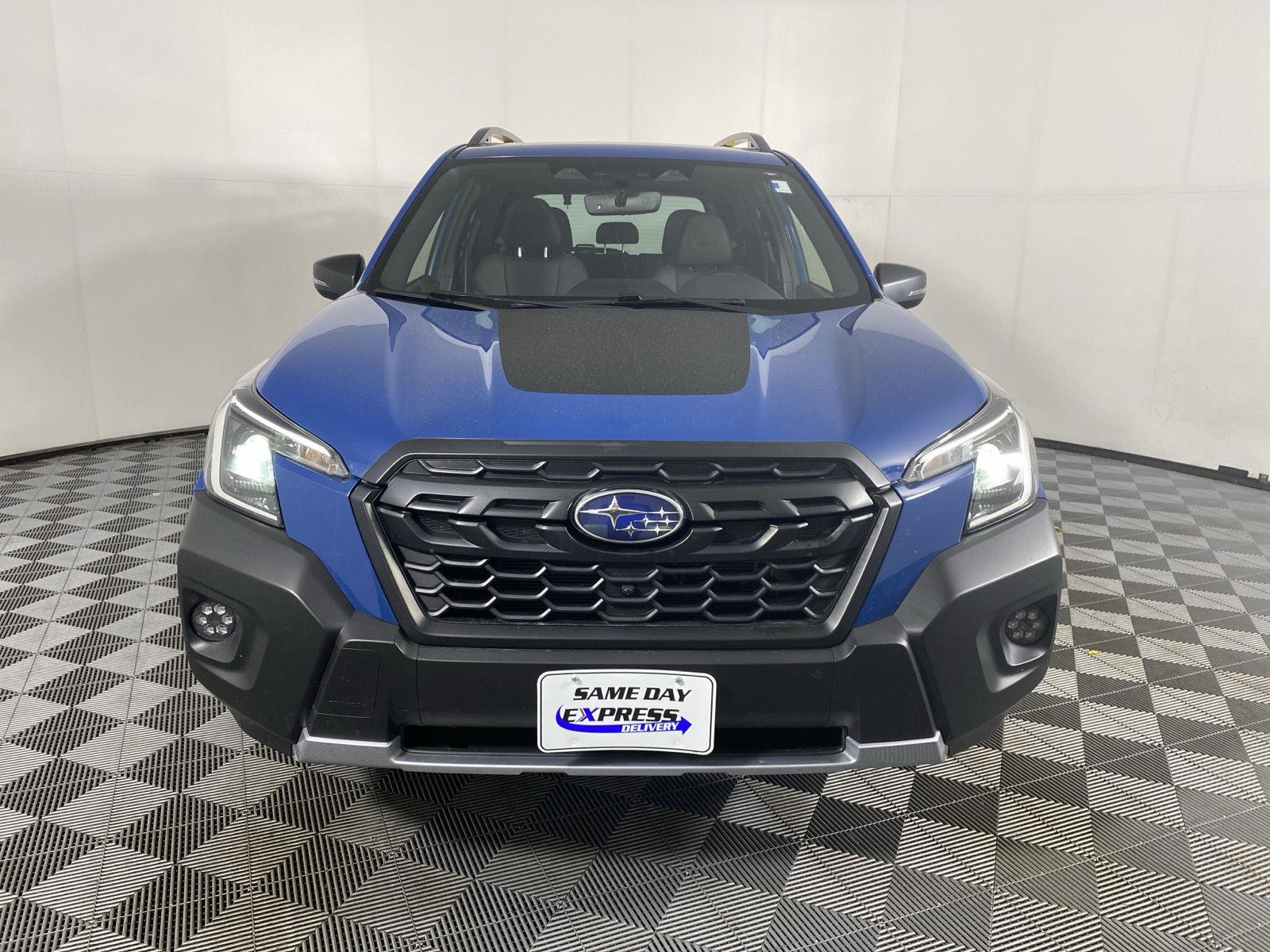 Used 2023 Geyser Blue Subaru Wilderness image 2