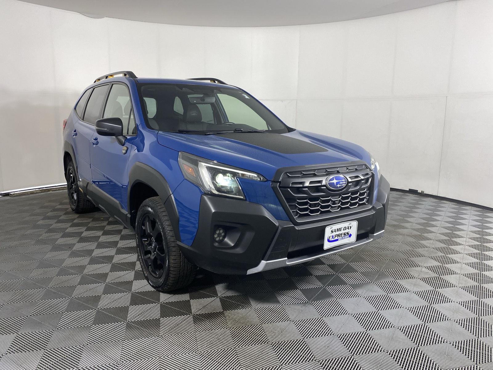 Used 2023 Geyser Blue Subaru Wilderness image 11