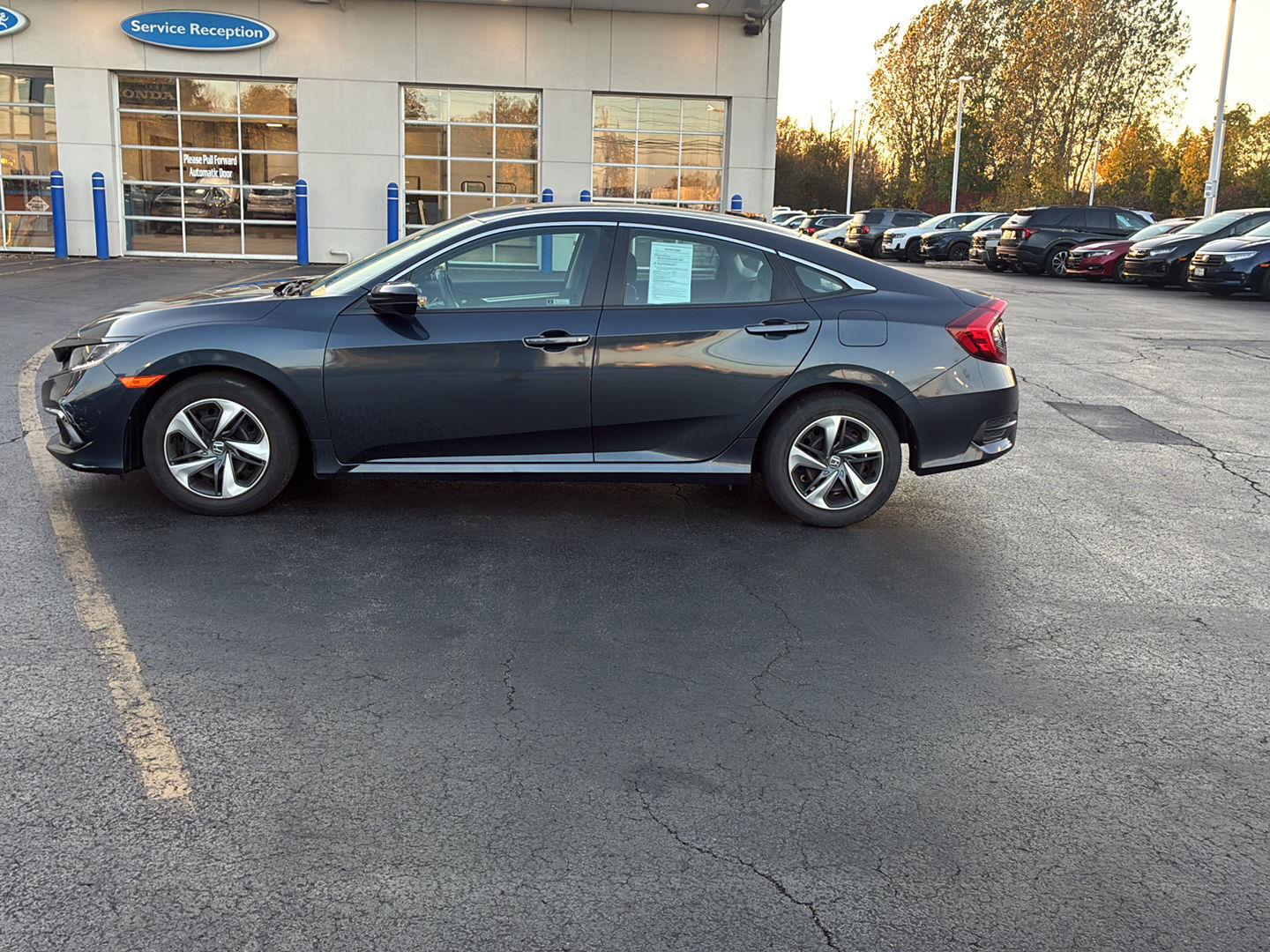 Used 2020 Cosmic Blue Metallic Honda LX image 16
