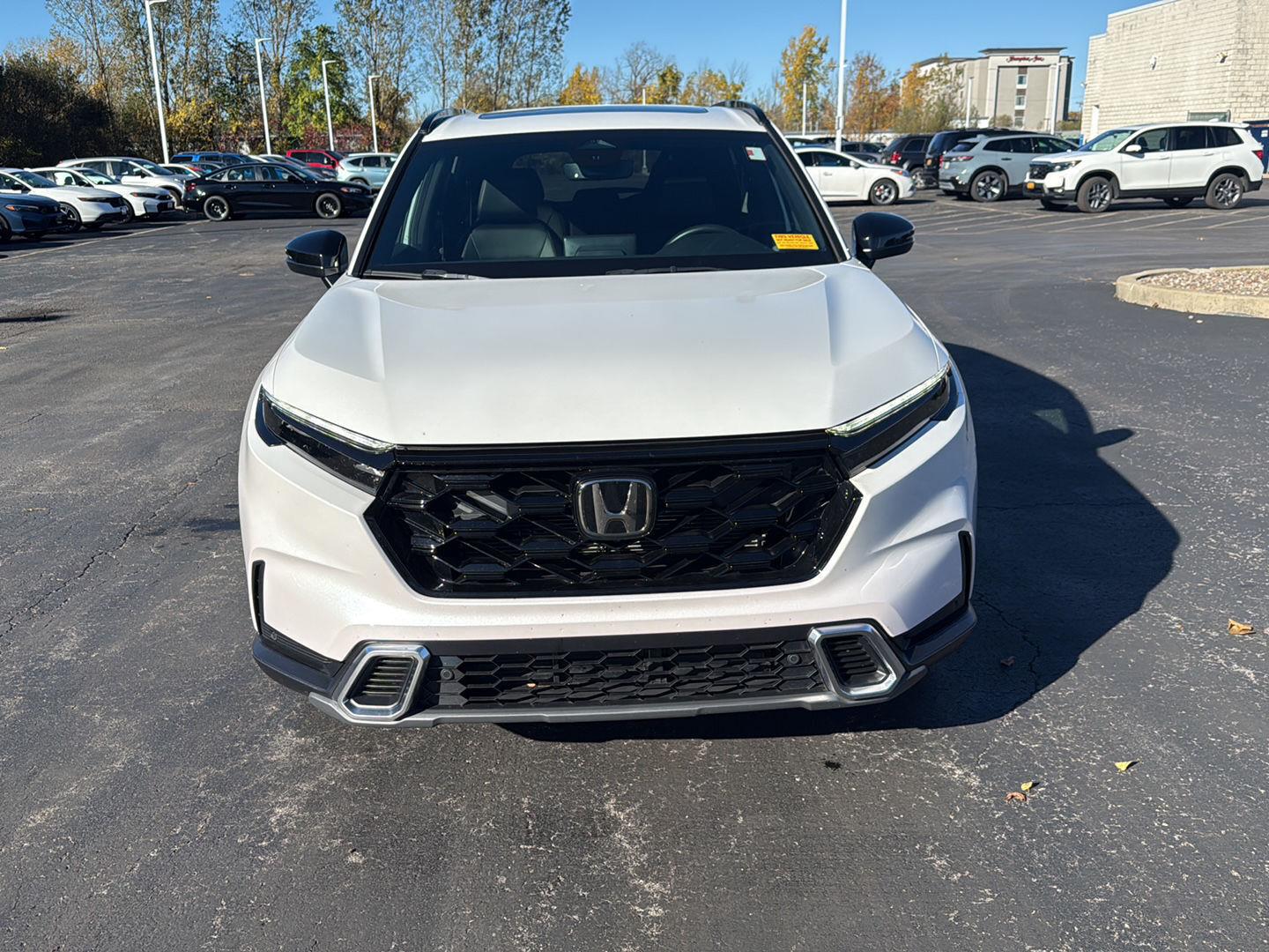 Certified Used 2025 Platinum White Pearl Honda Sport Touring image 3