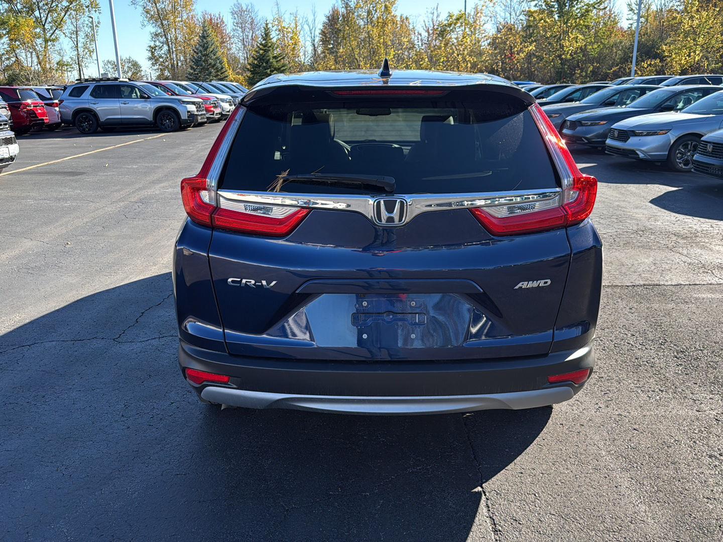 Used 2019 Obsidian Blue Pearl Honda EX-L image 7