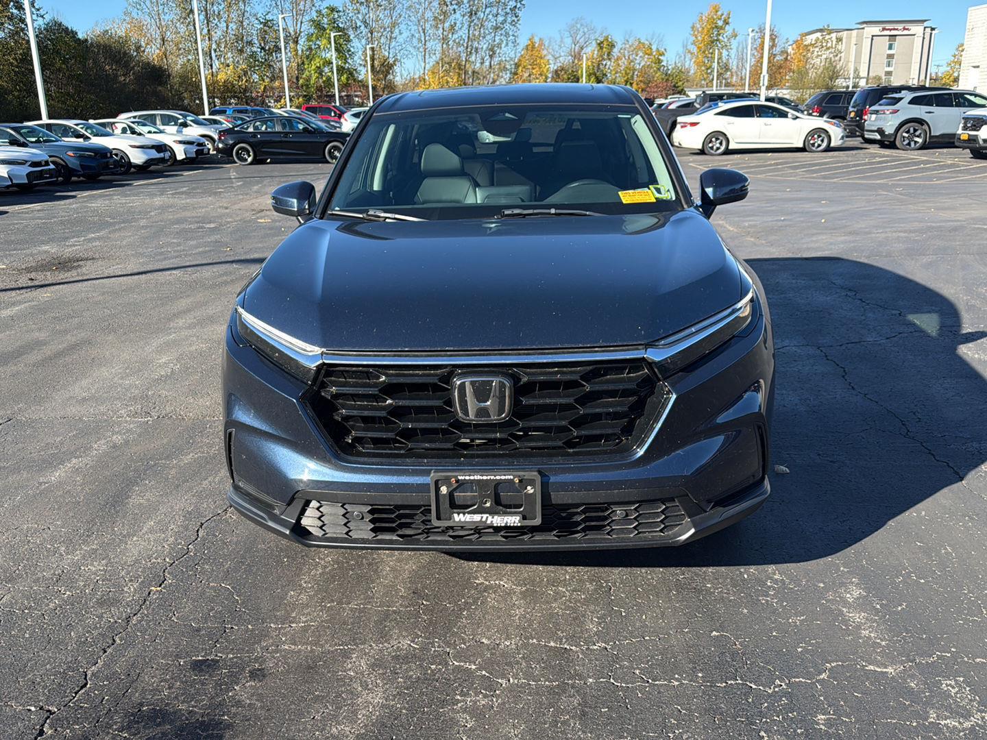 Certified Used 2024 Canyon River Blue Metallic Honda EX-L image 3