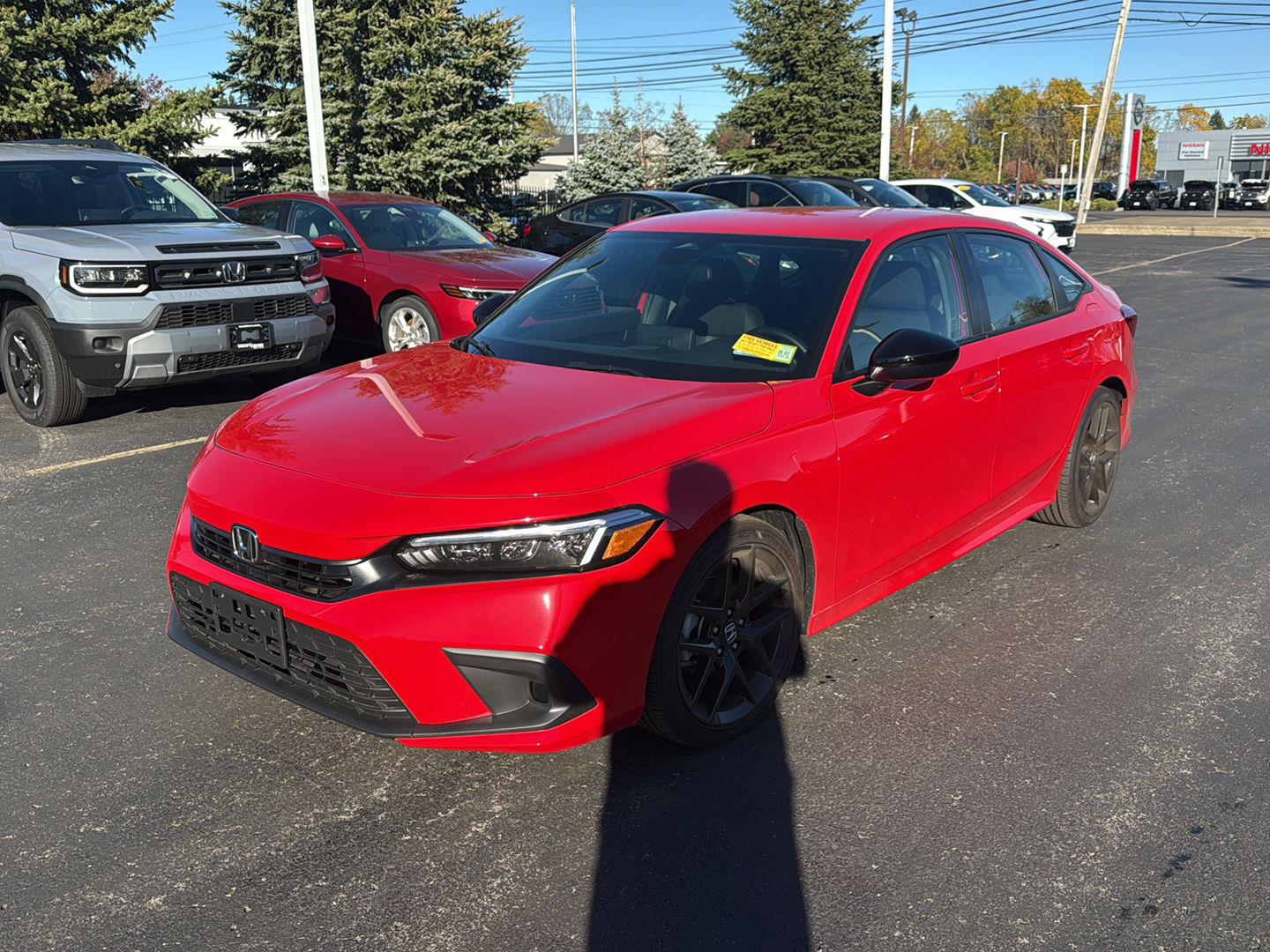 Certified Used 2024 Rallye Red Honda Sport image 2