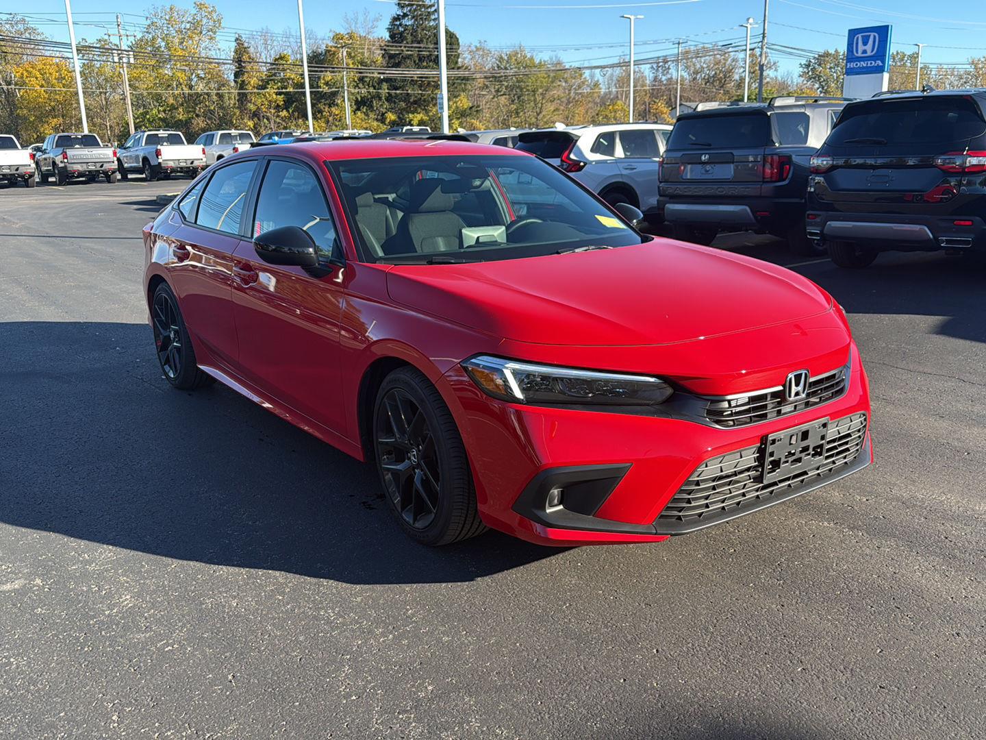Certified Used 2024 Rallye Red Honda Sport image 4