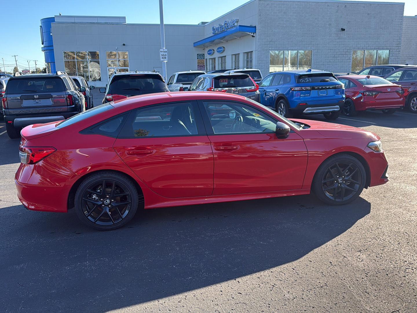 Certified Used 2024 Rallye Red Honda Sport image 5