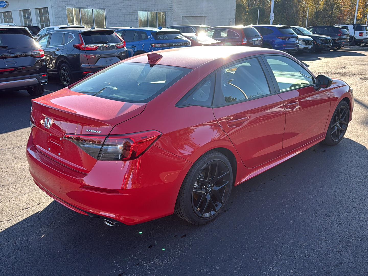 Certified Used 2024 Rallye Red Honda Sport image 6