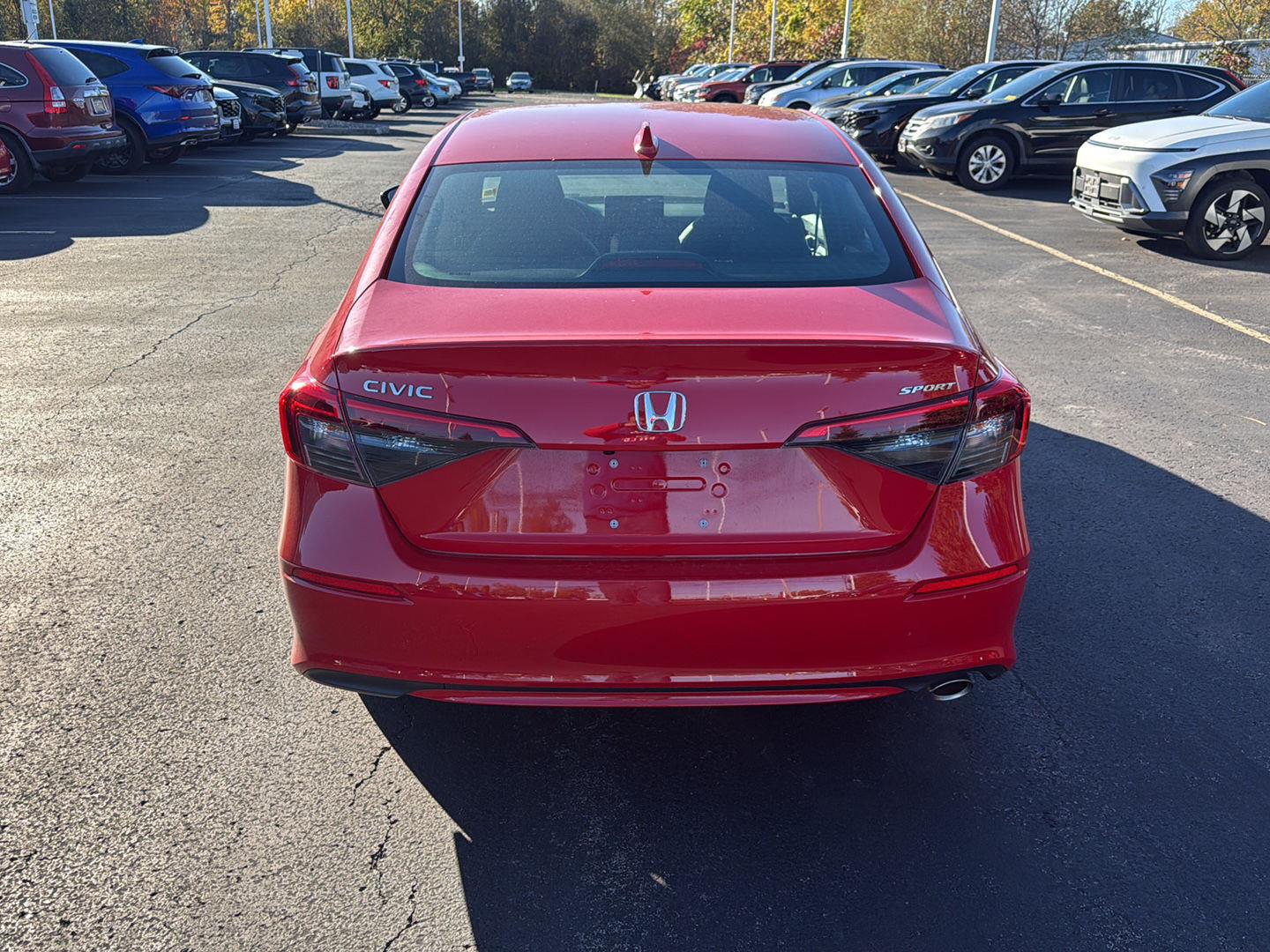 Certified Used 2024 Rallye Red Honda Sport image 7