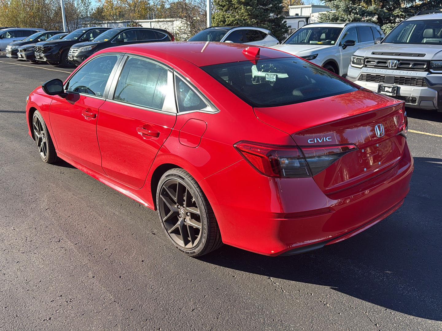 Certified Used 2024 Rallye Red Honda Sport image 9